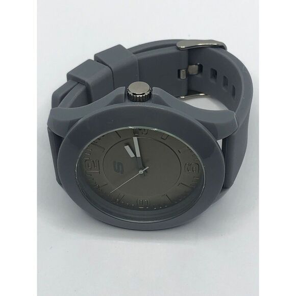 Skechers SR5011 Men's Grey Silicone Analog Grey Dial Quartz Genuine Watch OP39 - Picture 7 of 9